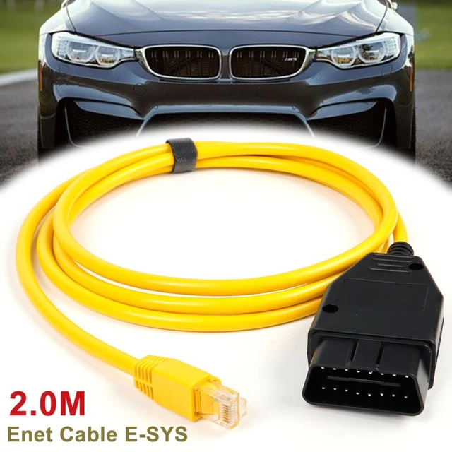 Câble Ethernet Vers OBD Pour BMW Série F ENET, Outil De Diagnostic