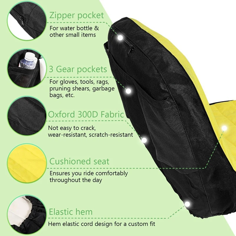 Coprisedile Per Tosaerba Da 18", Sedile Imbottito LP92334, Adatto Per - Foto 7