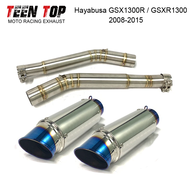 For Suzuki Hayabusa GSXR1300 2008-2017 Exhaust Pipe Motorcycle Exhaust System Muffler Escape Moto GSXR1300R Middle Connect Tube - Image 5