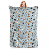 Guinea Pig Daily To-Do List Blanket Fleece Throw Blankets Sofa Throw Blanket For Couch Bedding Office Throws Bedspread Quilt 1