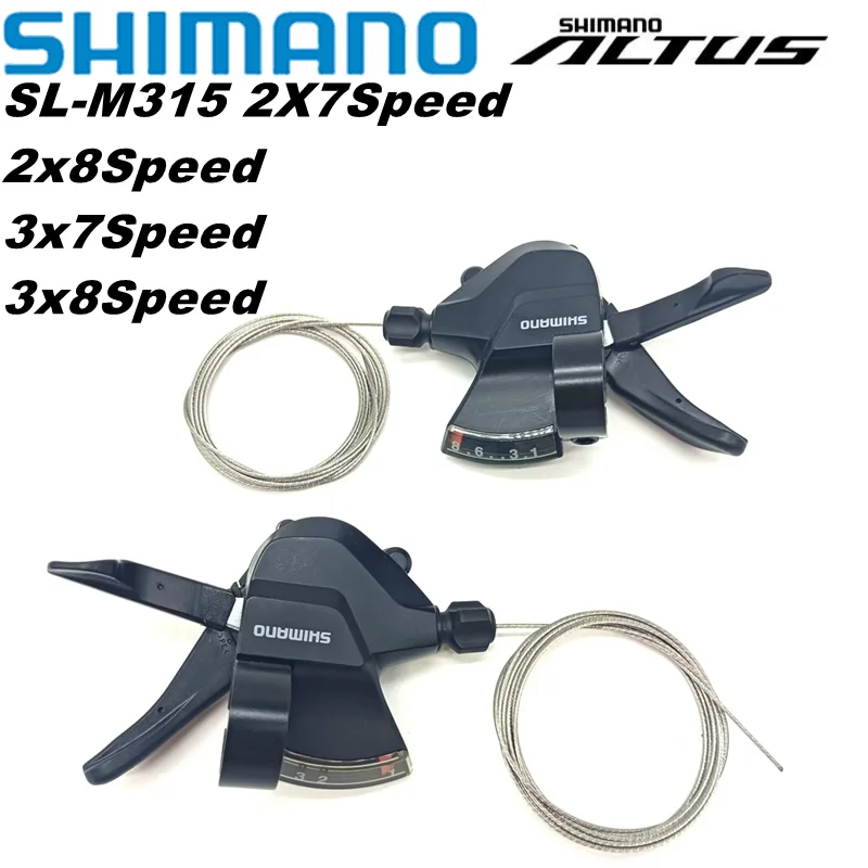 Shimano Altus SL M315 Bike shifter lever 3x7 3x8 Speed 21S 24S Shifter