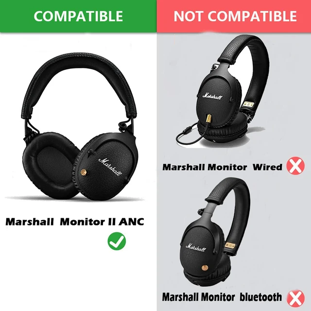Monitor 2 ANC cuffie auricolari per Marshall MONITOR II ANC Bluetooth cuffie  di ricambio cuscinetti auricolari