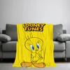 Cute Bird T-Tweety Blanket Comfortable skin friendly soft sofa living room bed bedroom blanket suitable for travel and gifts 2