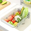 Kitchen Sink Drain Rack Stainless Steel Extendable Dish Drying Rack Drain basket Fruit Vegetable Washing Drainer Storage rack 4
