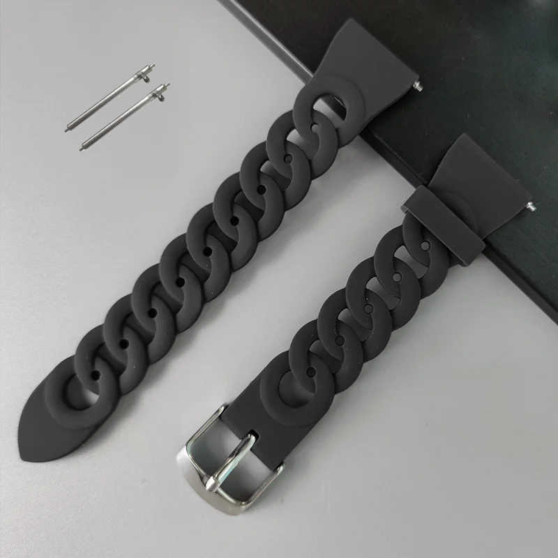 Premium Adjustable Silicone Watch Strap - Universal Fit