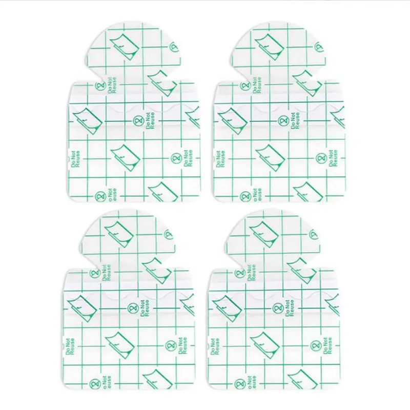 14Pcs Ultra-thin PU Film Heel Foot Care Stickers Patch Moisturizing Water Supplement Anti-Cracked Repair Dry Skin Heel Inserts