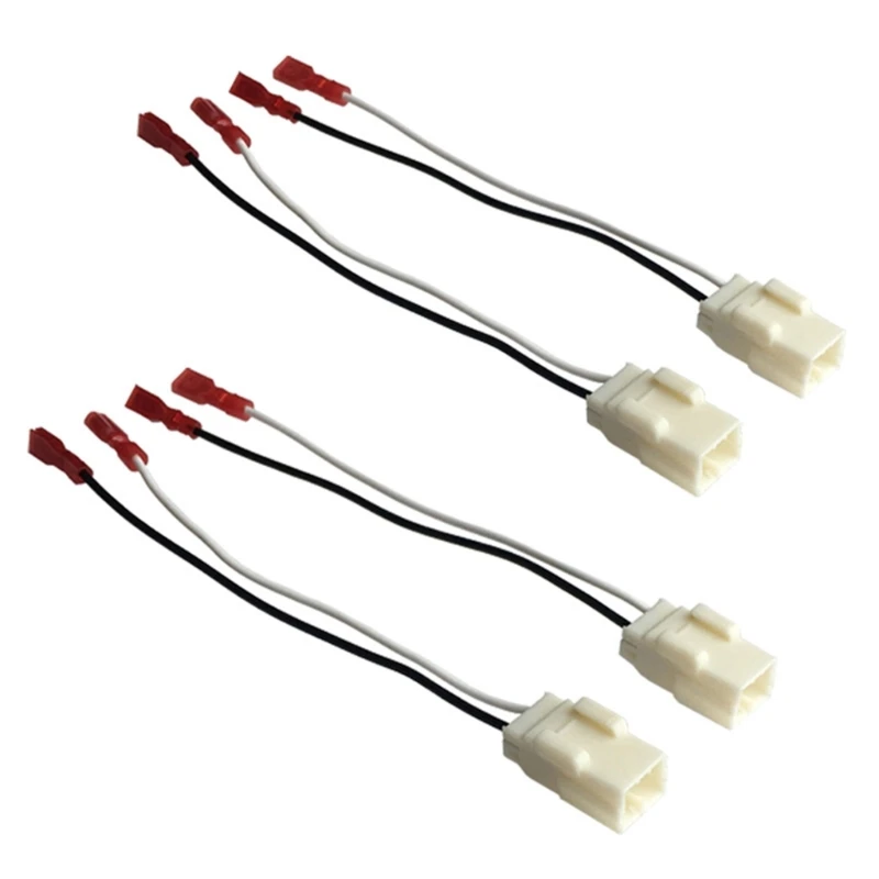 

4Pcs Car Speaker Wire Harness Adapter Connector for Chrysler