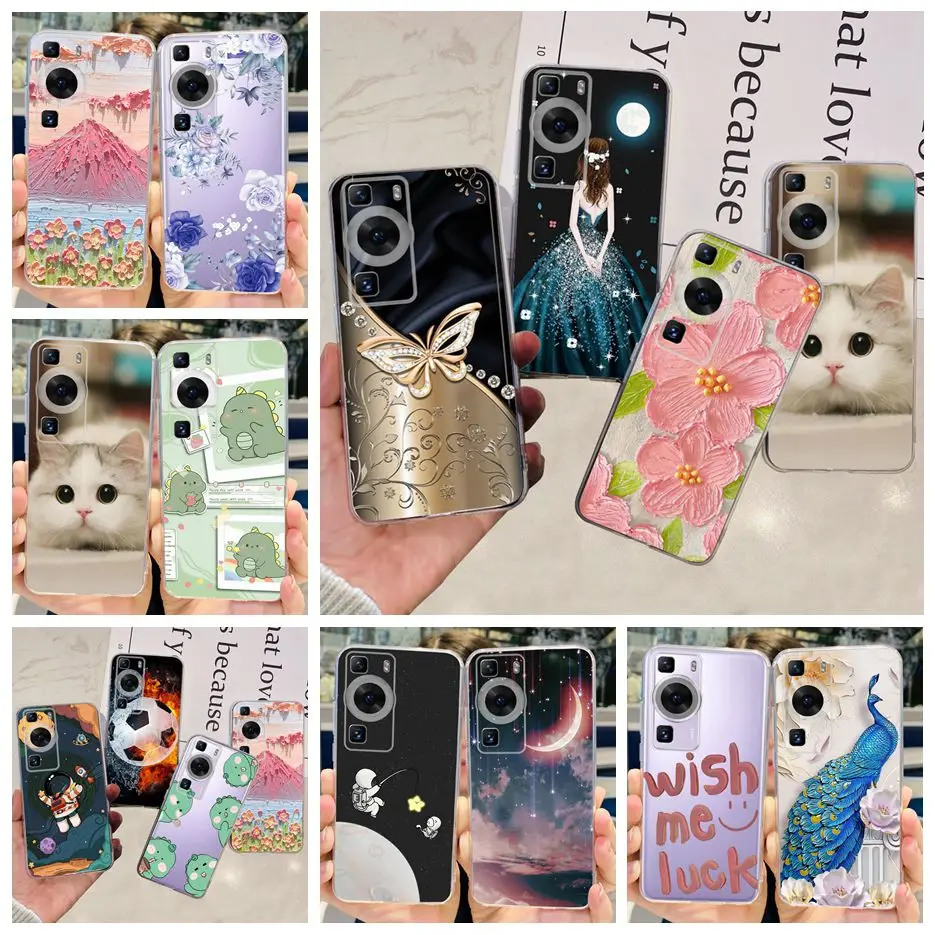 GOKEN Cover per Huawei P60 / P60 PRO, TPU Silicone
