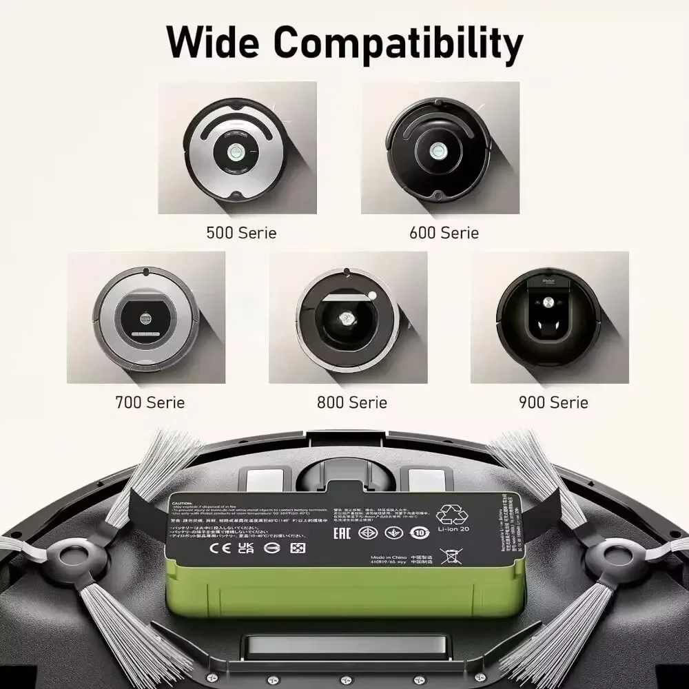 Batteria al litio Roomba 900 (compatibile con iRobot Li-ion Batteria al litio Roomba 900 (compatibile con iRobot Li-ion