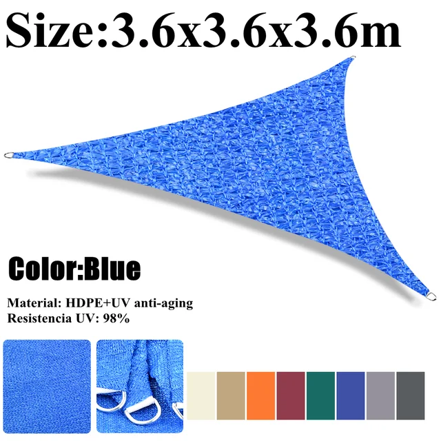 Blue 3.6x3.6x3.6m