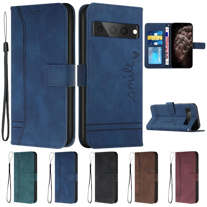 Per Google Pixel 7 Pro Case Pixel 7 Pro Capa Portafoglio In Pelle Flip Book Cover Per Google Pixel7 Pixel 6A 6 Pro Custodia Per Telefono Fundas