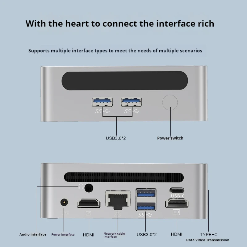 GenMachine ミニ PC 4700U ES AMD 4700U ES CPU 2.0GHz 最大 3.8GHz