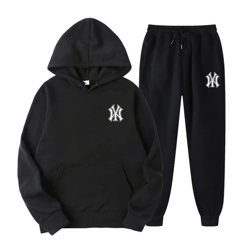 Sweat à capuche décontracté multicolore pour hommes et femmes, pull Sportedly, pantalon de sport, pull de jogging, sweat-shirt d\'automne et d\'hiver,