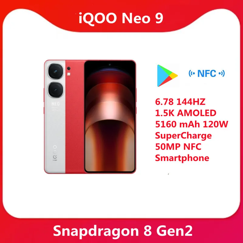 9 Ii|vivo Iqoo Neo 9 Pro 5g - Snapdragon 8 Gen 2, 144hz