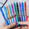 6/12pcs Erasable Gel Pen set Fine 0.5mm Point Tip Retractable Magic pen Large Capacity Suitable for School Supplies Erasable Pen 6