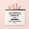 Best Grandma In The World Print Makeup Bag Travel Neceser Toiletry Pouch Pregnancy Announcement Zipper Cosmetic Bags Mamie Gifts 6