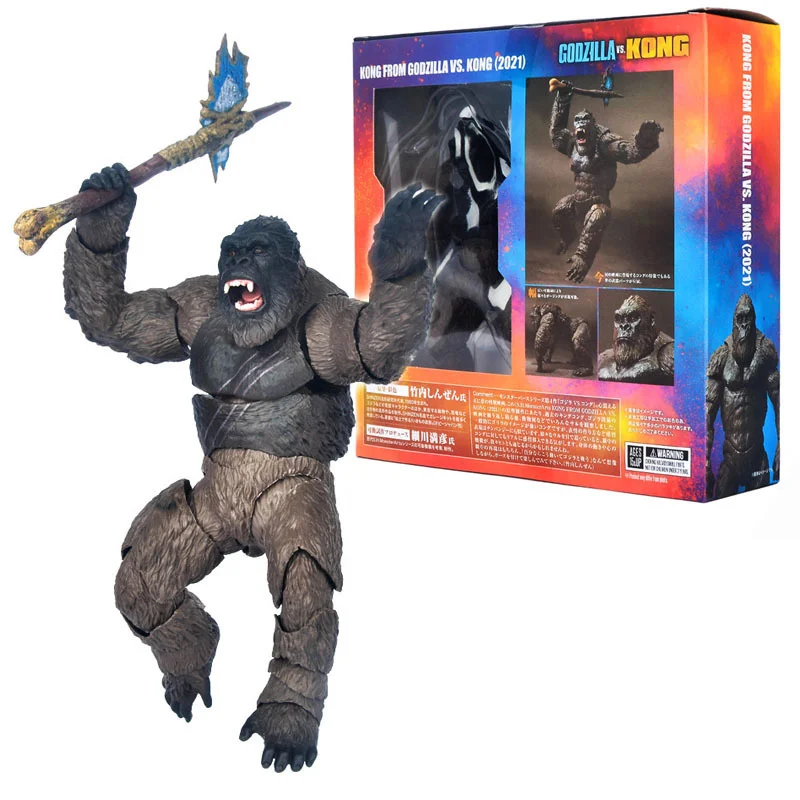 Amazon.com: TAMASHII NATIONS - Godzilla vs Kong 2021 - Kong