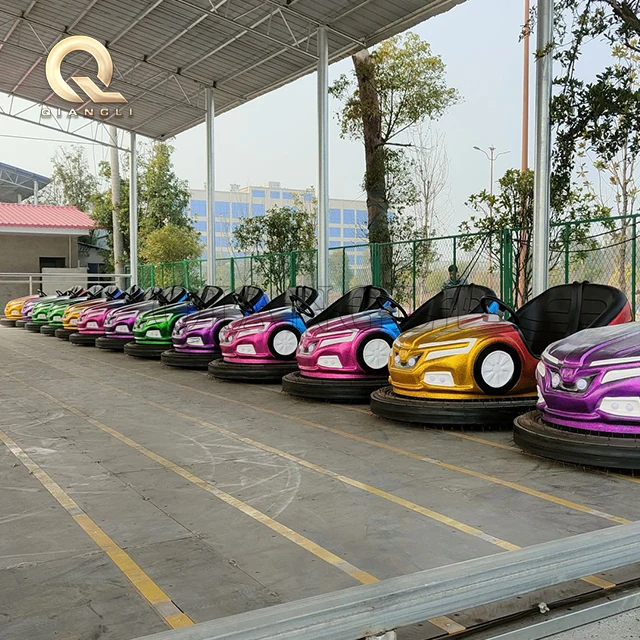 Carnival Most Popular Family Bumper Cars Child Operated Ground Net Electric Bumper Car