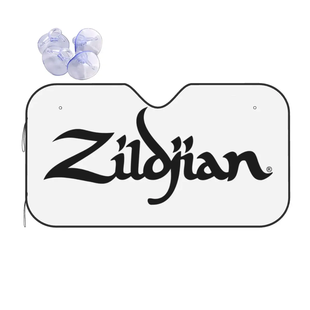 

Солнцезащитный козырек Zildjian для лобового стекла, складной козырек для переднего окна, 70x130 см, солнцезащитный козырек, защита от льда и пыли