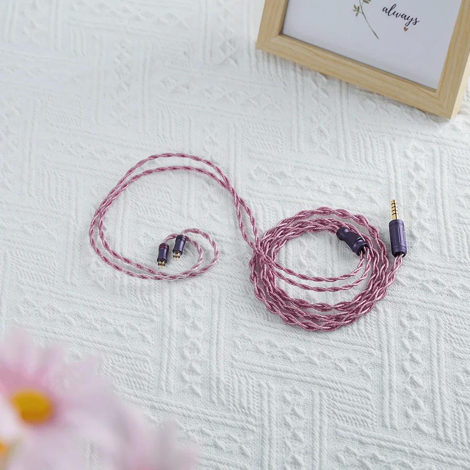 NICEHCK 5Asakura IEM ケーブル ハイエンド導体 5 種類の素材を混合