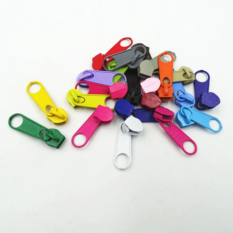 50Pcs Nylon Zipper Puller Slider for Sofa Mattress Tent Luggage zipper pullers zipper sliders zipper heads zipper accessories