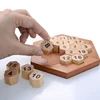 Wooden Hexagon Puzzle Number Sudoku Brain Teaser Casse Tete Rompecabezas De Madera Montessori Educational Toys Kids and Adults 1