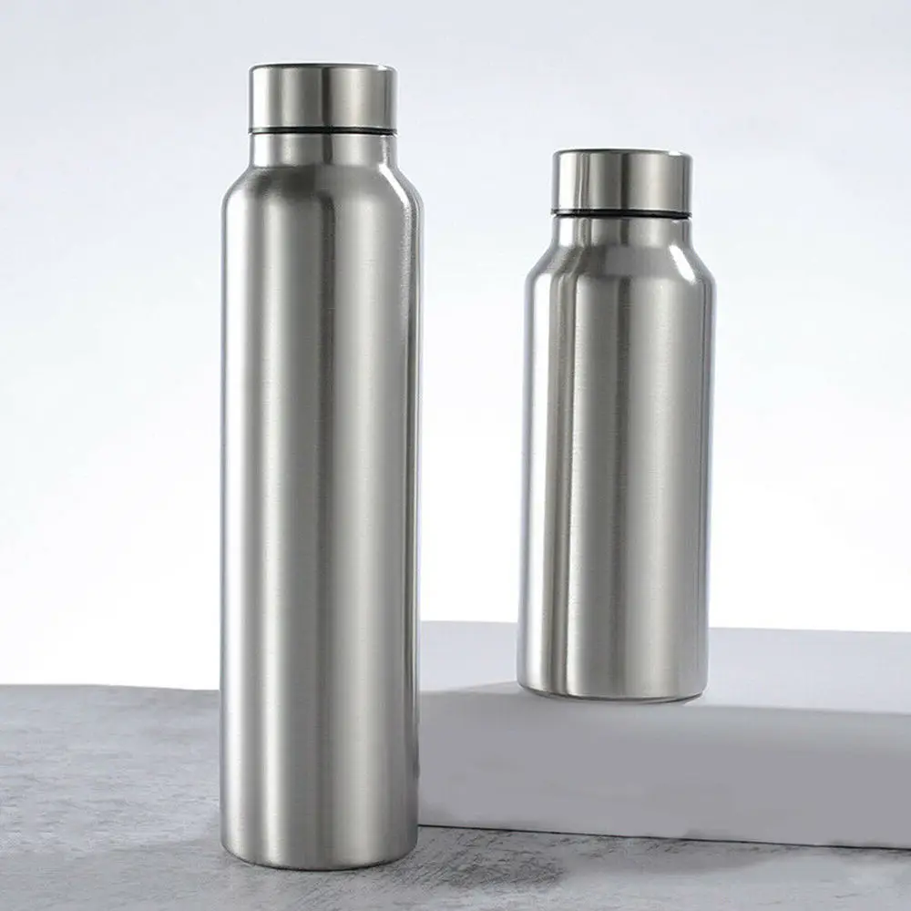 650ml/1000ml Stainless Steel Sport Water Bottle Single-layer Rugged Water Cup Metal Flask Drinkware Camping Sports Gym sports water bottle,sports bottle,water bottle,stainless steel water bottle,stainless steel cup
