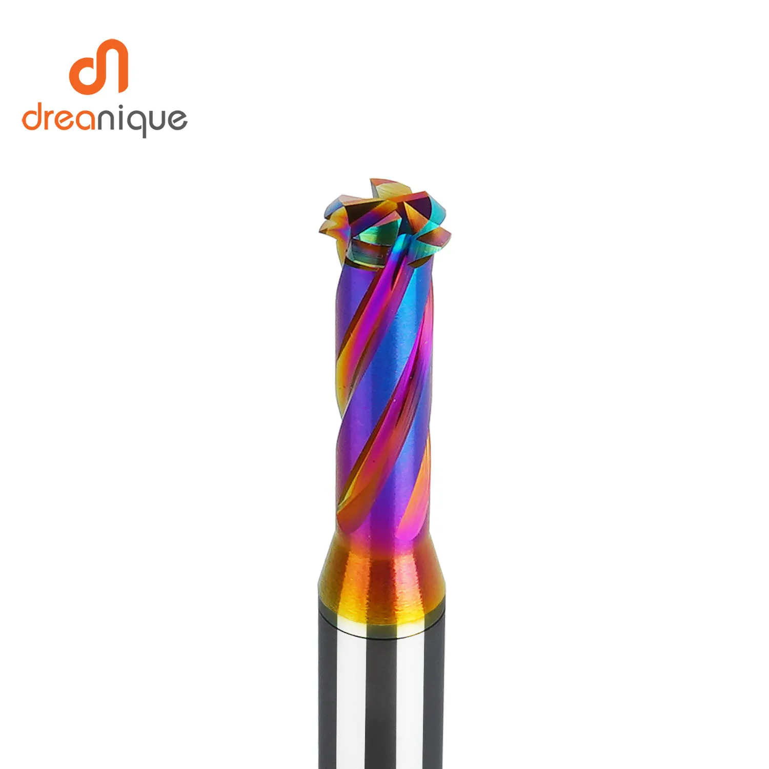 Dreanique 1pc ISO Solid Carbide Thread End Mill Metric 60