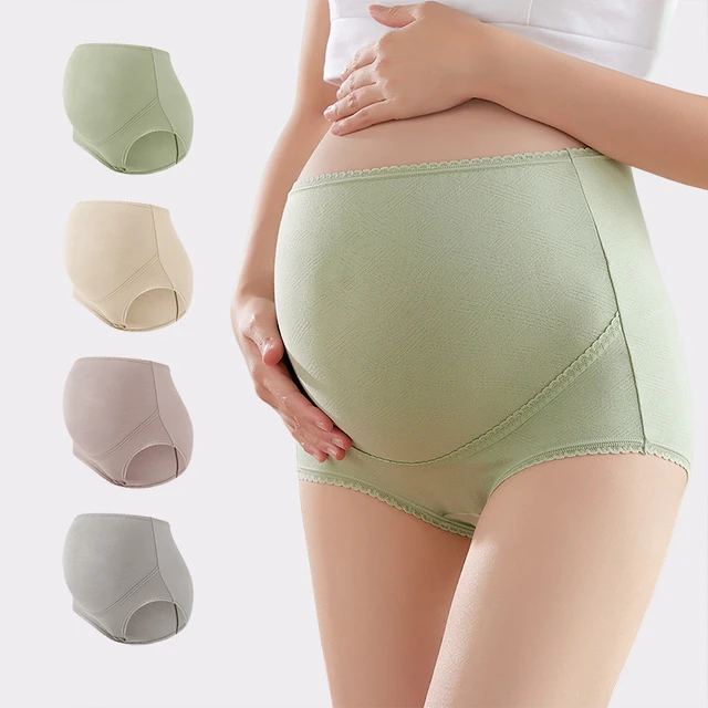 Clothing Underwear Woman Pregnant  Underwear Pregnant Women Belly - Cotton  Maternity - Aliexpress