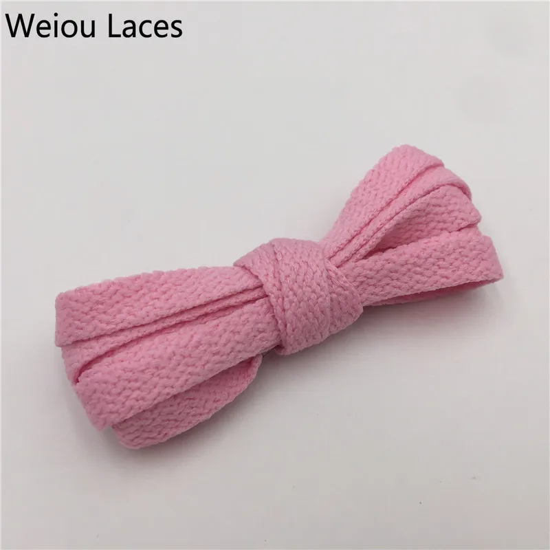 (30Pairs/Lot) Weiou 47 Chromatic Colors Bootlace Sneaker Shoe Laces Flat Single Layer Hiking Sport boots Shoelaces Wholesales