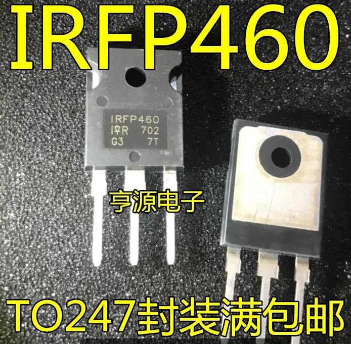 

Бесплатная доставка, IRFP460 500V 20A IRFP460PBF TO-247 N 5 шт.