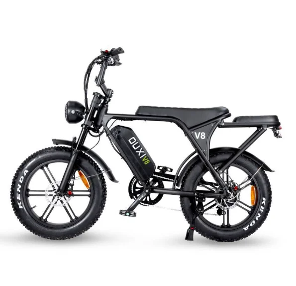 Deren V8 Pro Electric Bicycle High Quality Leisure Sports 750W Rear Wheel Motor 48V Lithium Battery Retro Electric Roa