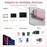 JUOVI Powerbank 20000mAh 45W Fast Charge Power Bank, Super Fast Charging Portable Charger with LED Display for iPhone 17 16 15 5