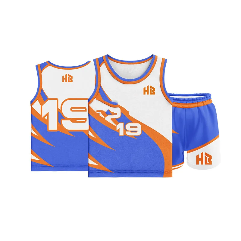 Blank Sublimation Basketball Sets For Children Boys Girls Customizable Team  Name Number Logo Printed Jerseys Shorts Uniforms Kid - AliExpress