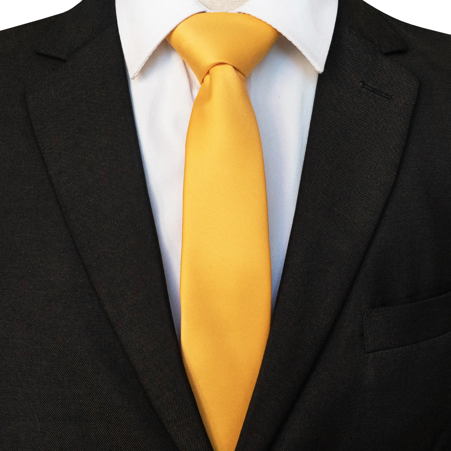 Hellblaue 6 cm solide schlanke Krawatte für Herren, schmale Krawatte, Hochzeit, Bräutigam, Business-Smoking, Bankett, Krawatte, Geschenk für Männer, Zubehör – Detail 11