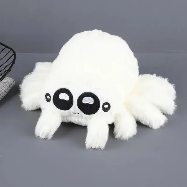 Lucas Friend Spider Plush Toy Kawaii Black White Spider Doll Home Decoration Pillow Soft Stuffed Halloween Gifts Toy for Kids 2 Lucas Friend Spider Plush Toy Kawaii Black White Spider Doll Home Decoration Pillow Soft Stuffed Halloween Gifts Toy for Kids 2
