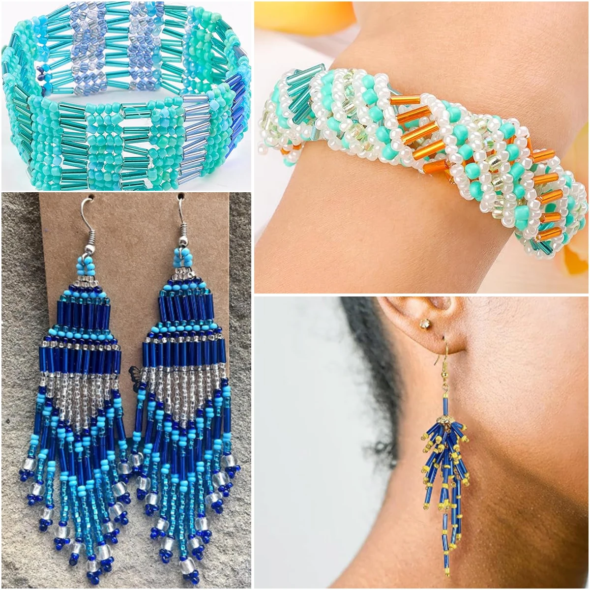 Vibrant Glass Seed Beads for Jewelry Crafting - 10g Pack