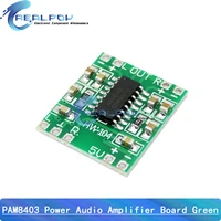PAM8403 Super mini digital power amplifier board miniature class D power amplifier board 2 * 3 W high 2.5-5V USB - Image 2