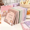 50Sheets Cartoon Posted It Capybara Panda Memo Sticky Notes Posits Student Stationery Stickers Notebook Planner Message Sticker 5