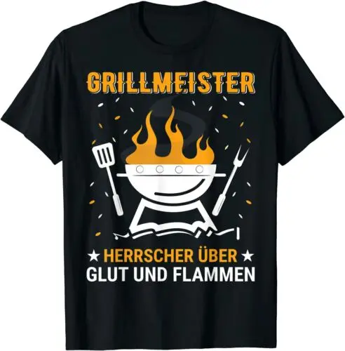 Дизайнерская футболка Neu для барбекю и гриля высшего качества Дизайнерская футболка Neu для барбекю и гриля высшего качества