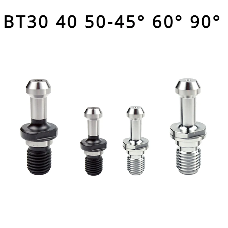 

10pcs Bt30 Bt40 Bt50 Iso20 Iso25 Iso30 Pull Nail 45° 60° 90° Pulling Nails for Tool Holder ISO Bt40 Pull Stud Bt40 Tool Holder