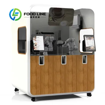 Attrezzatura per la preparazione del caffè Barista per robot collaborativo intelligente a 6 assi completamente automatizzato personalizzato