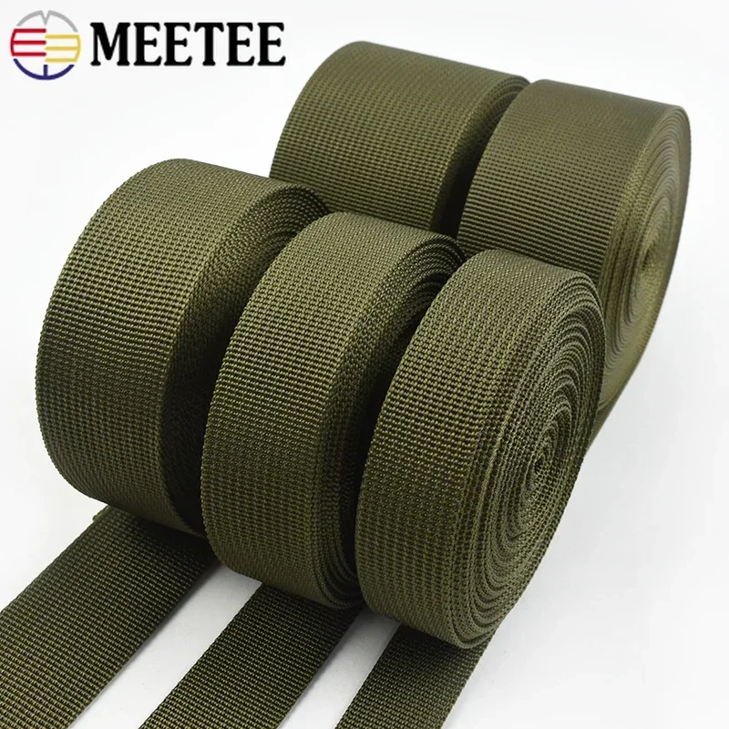Army Green Nylon Webbing Strap Ribbon