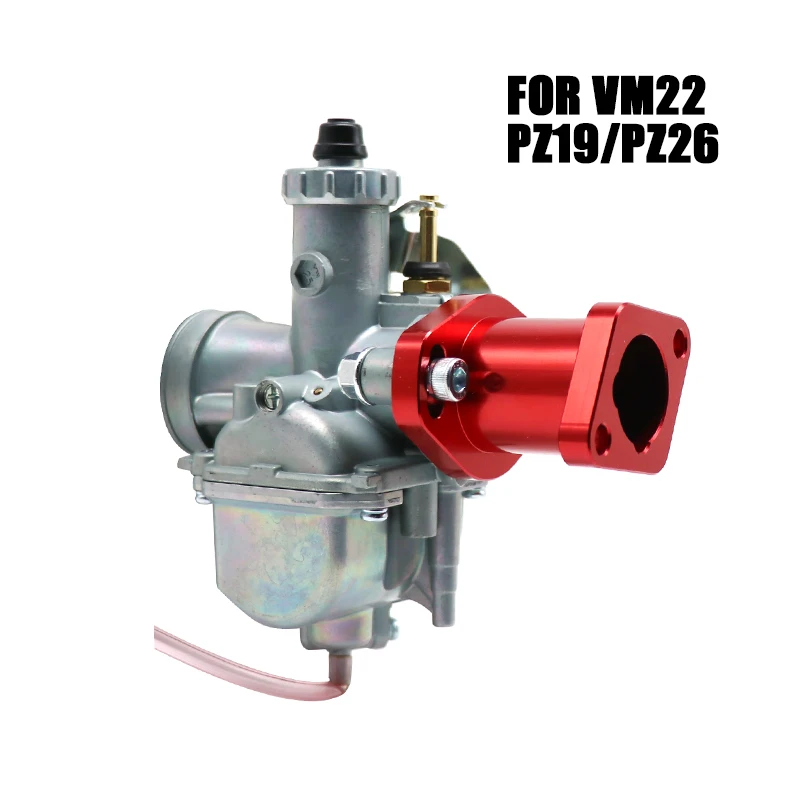 Intake Manifold Carburetor For Roundslide Carburetor Mikuni 26mm 29mm 125cc 140cc 150cc 160cc 200cc VM22/PZ19/26 - - Racext 19