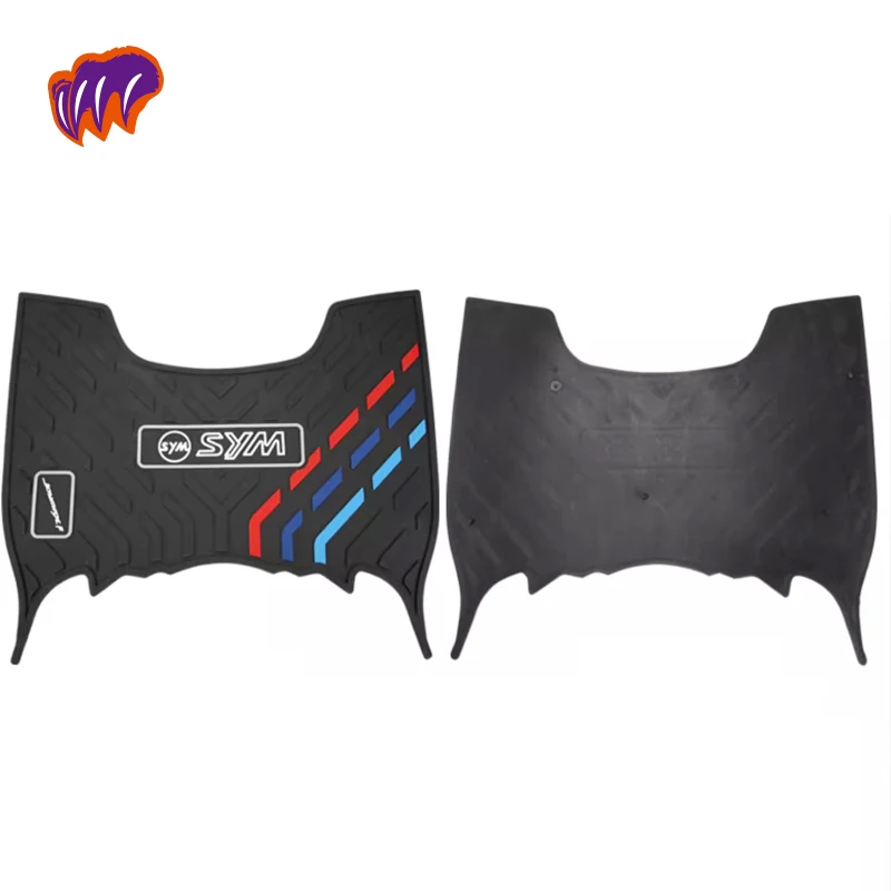 Motorcycle Accessories For SYM Joymax F300 Rubber Foot Skid Pad Floor Mat Carpet Motorcycle Mats Pedal Anti-skid Water Proof High Fit