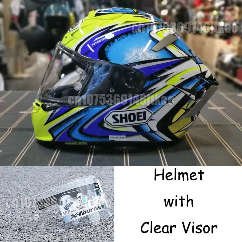 Motorcycle Full Face Helmet SHOEI X-14 Helmet X-SPIRIT III X