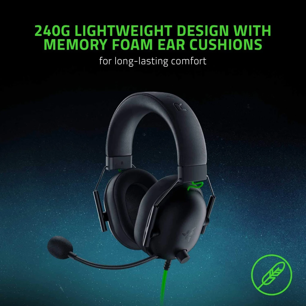 2023 Razer Blackshark V2 X Hoofdtelefoon Bedrade Gamingheadset: 7.1 Surround Sound- Game Voor Ps4, Ps5, Nintendo-Schakelaar, Xbox