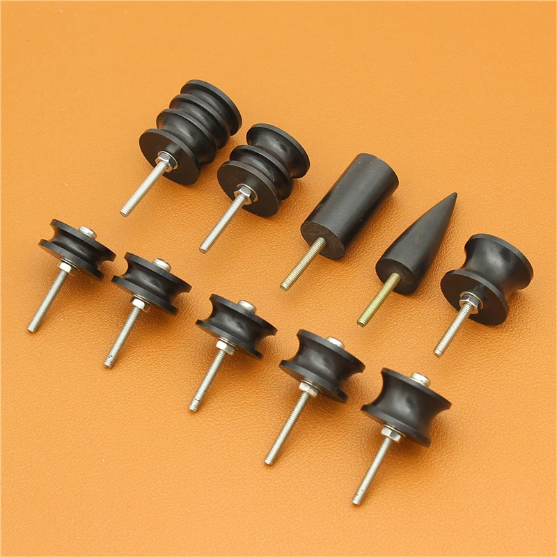 

Полировщик кожи Bits для вращающихся инструментов-заостренный наконечник и многорифленые наконечники для выгорания, изготовленные из твердого тропического сандалового дерева