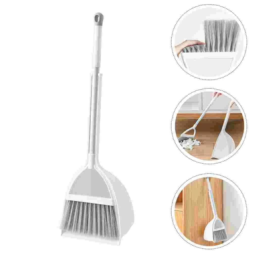 

Children's Broom Cleaning Tool Toy Kid's Housekeeping Prop Toys for Toddlers Mini Home Pp Pans