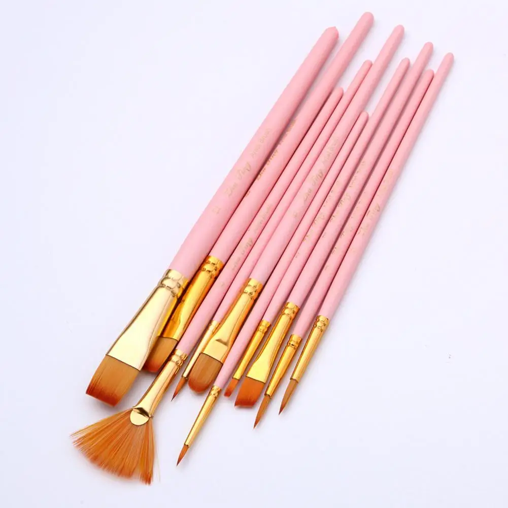 

Multipurpose 3 Colors Professional Artist Painting Brushes Kit for Beginner